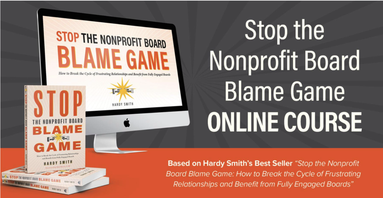 Stop the Nonprofit Board Blame Game Online Course